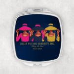 Delta Psi Rho Rounded Compact Mirror