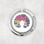 Delta Psi Rho Foldable Purse Hanger